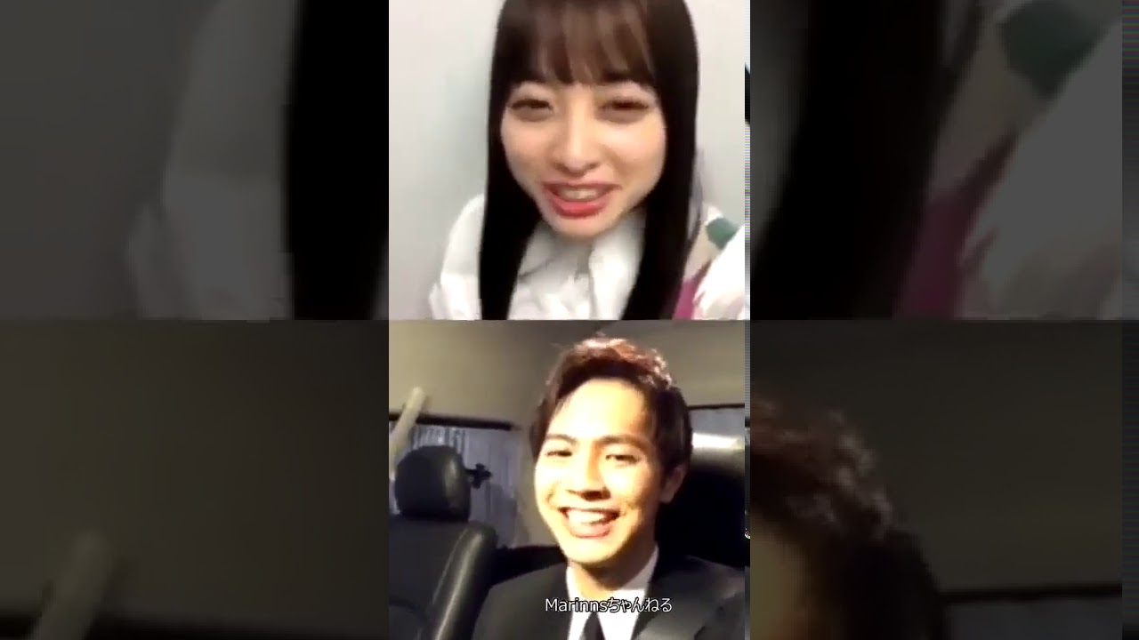 橋本環奈 片寄涼太 インスタライブ 2019 12 08 「午前0時キスしに来てよ 」