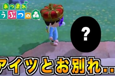 【あつまれどうぶつの森】突然アイツが引っ越したいと言い始めました