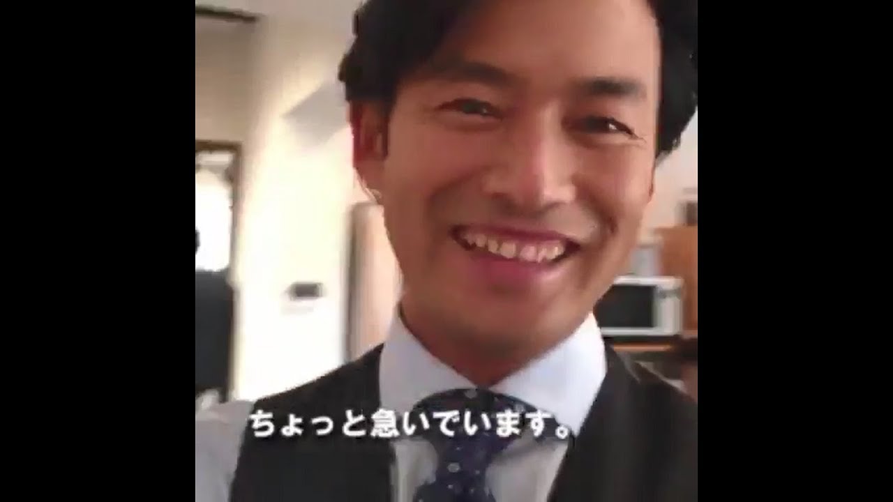 【グッドパートナー 無敵の弁護士】レアな竹野内豊のオフショット！やっぱかっこいい！
