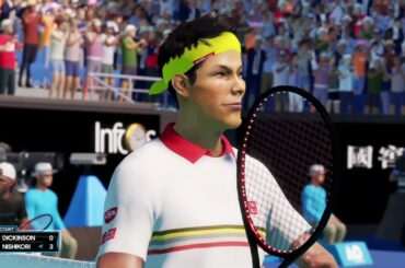 【AO Tennis2】錦織圭 vs ディクソン AOオーストラリアオープン ２回戦
