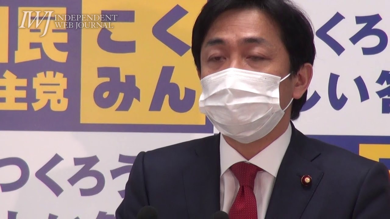 「緊急事態宣言発令後、1週間。人出の減少率は6割と目標未達成。緊急事態措置を実効あらしめるための新たな法案を国民民主党として準備中。今週中にはまとめたい！」 国民民主党 玉木雄一郎代表 定例会見