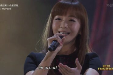 [TV]華原朋美 & 小室哲哉 - I'm proud + I BELIEVE[2013.12.04 FNS]