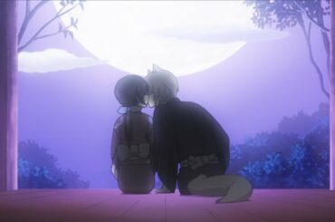 Tomoe and Nanami kiss scene Kamisama Kiss [Rus Dub]