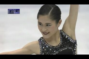 Satoko MIYAHARA ,宮原知子 FS NHK2018