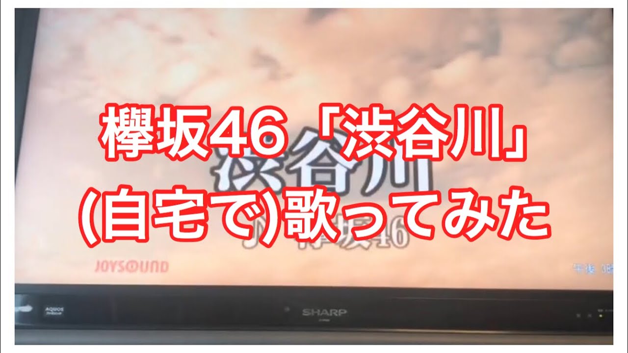 【歌ってみた】欅坂46 ゆいちゃんず「渋谷川」カラオケ 原キー アカペラ マイクなし