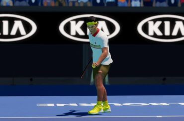 【AO Tennis2】錦織圭 vs ナダル(第２シード) 　AOオーストラリアオープン 準々決勝