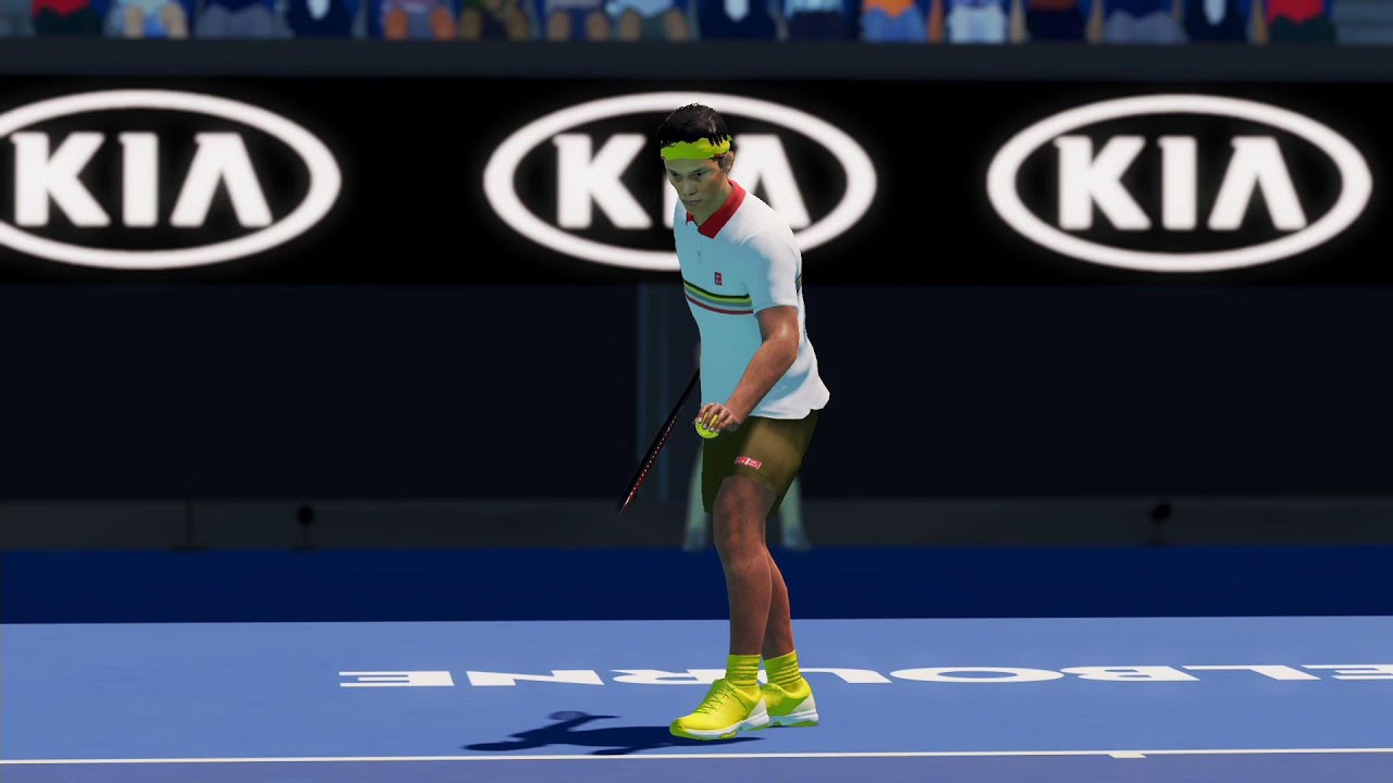 【AO Tennis2】錦織圭 vs ナダル(第２シード) 　AOオーストラリアオープン 準々決勝