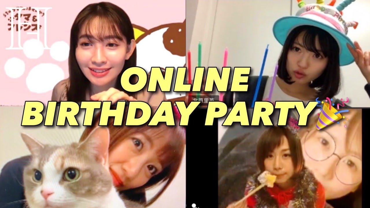 元AKB48メンバーとおうち誕生日会🎂🌼【stayhome】