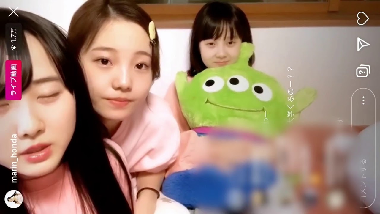 本田兄妹インスタライブで4人集合！2020/04/19（太一・真凜・望結・紗来）