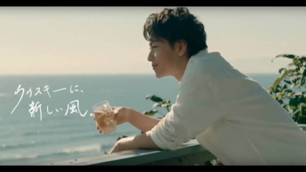 佐藤健【日本の広告】：SUNTORY WHISKYキャンペーン2Cut