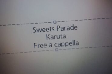 Sweet Parade - 花澤香菜 Free a cappella フリーアカペラ