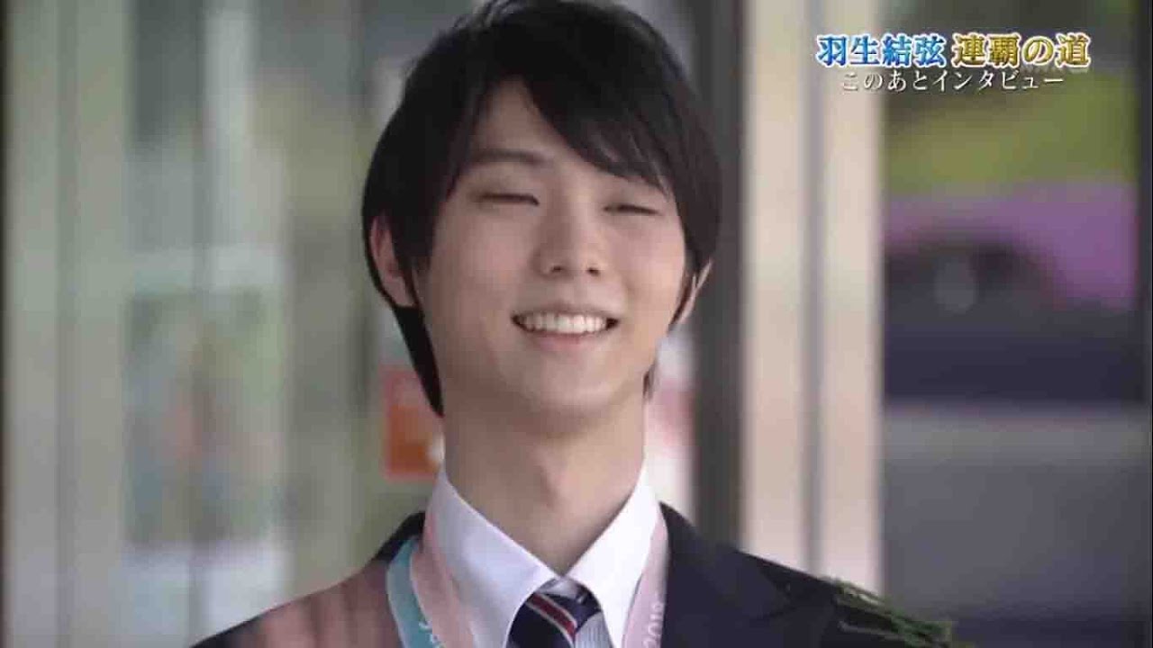 東北地方限定放送仙台パレード記者会見　羽生結弦　yuzuru hanyu