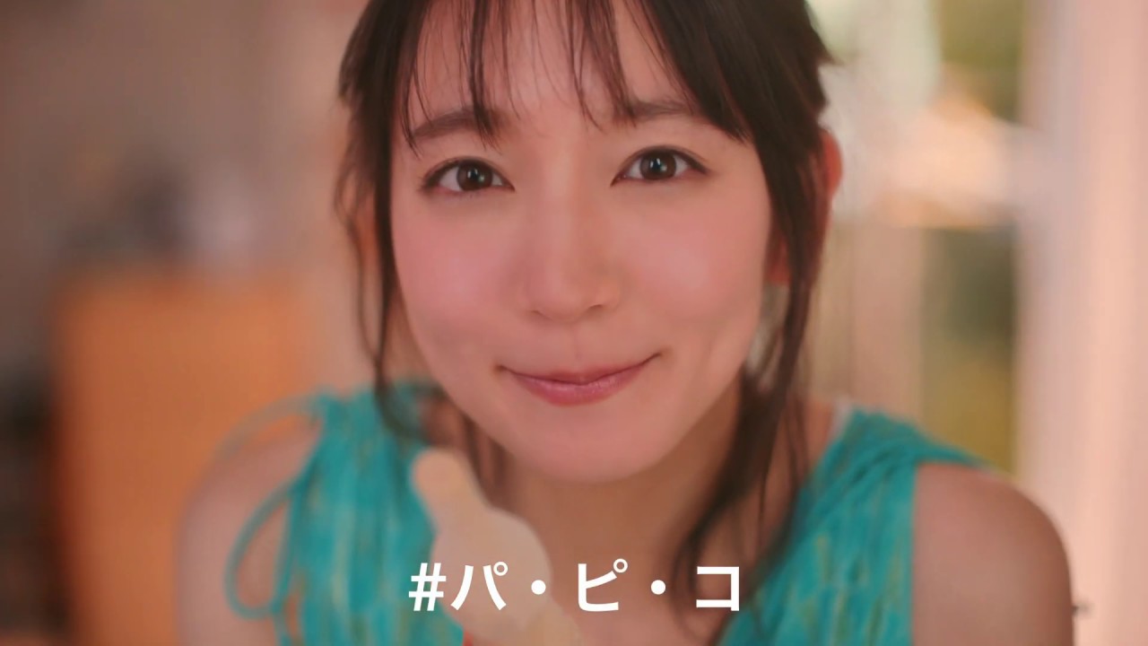 吉岡里帆「パピコ」新CMで15秒の中で11パターン演じる【メーキング＆インタビュー】