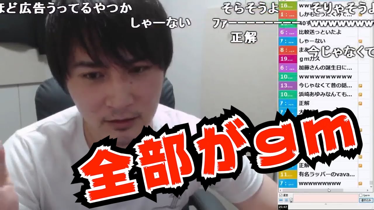 浜崎あゆみのドラマについて語る加藤純一【2020/04/22】