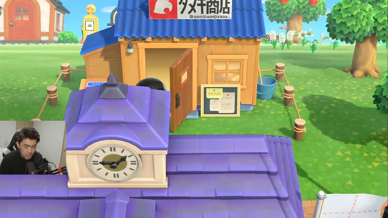 アプデきた！あつまれ　どうぶつの森　30回目　パポ配信