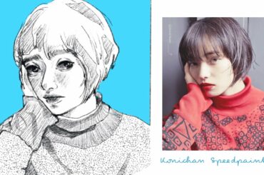 Speedpaint Procreate - konichan 小松菜奈