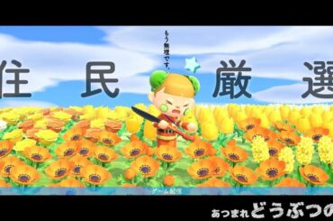 あつまれ  どうぶつの森 を やります ^_^ 04 住民来なすぎ 花増えすぎて無理ぽょ