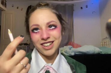 Cosplay makeup tutorial for Chiaki Nanami 👁👄👁