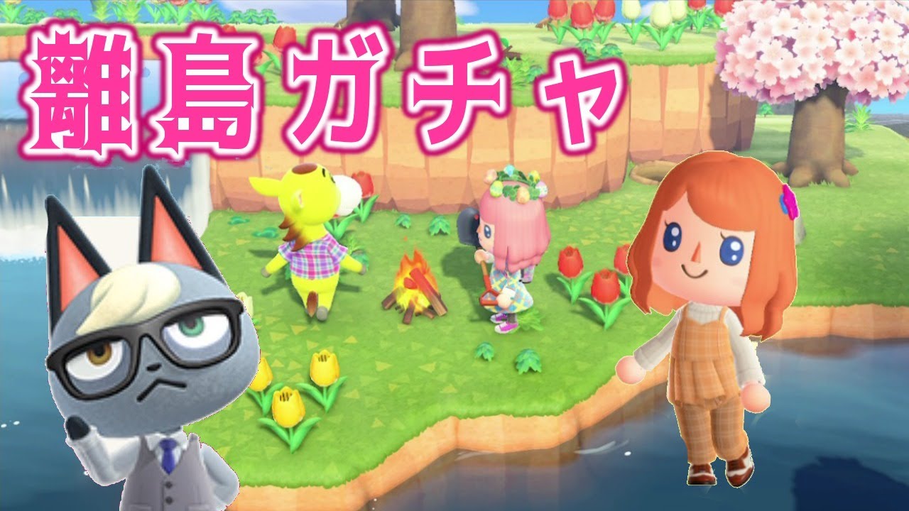 【#あつまれどうぶつの森】離島ガチャ神回！3巡回でレムに出会えた！？【4月30日】