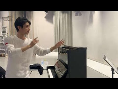 エール：話題の“ミュージックティ”古川雄大　ピアノ練習風景公開　あの曲のロングバージョンも......