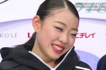 2018 Japan Figure Skating  Kaori Sakamoto, Rika Kihira, Tomoko Miyahara  全日本フィギュアスケート　坂本花織・紀平梨花・宮原知子