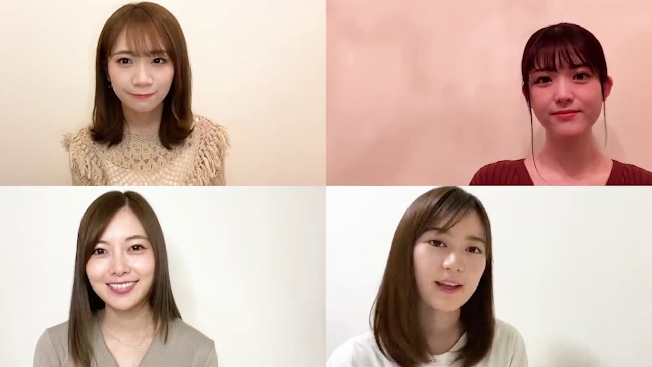 STAYHOME週間 乃木坂46 白石麻衣 生田絵梨花 秋元真夏 松村沙友理