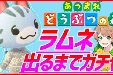 【あつ森】最終回住人ガチャ・200枚目ラムネを当てるまで終われません【あつまれ どうぶつの森】