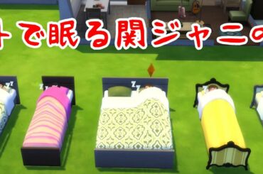 【44】VtuberがThe Sims 4で関ジャニ∞大倉忠義さん安田章大さん村上信五さん丸山隆平さん横山裕さんが外で眠る【らっこフェスティバルゲーム実況】