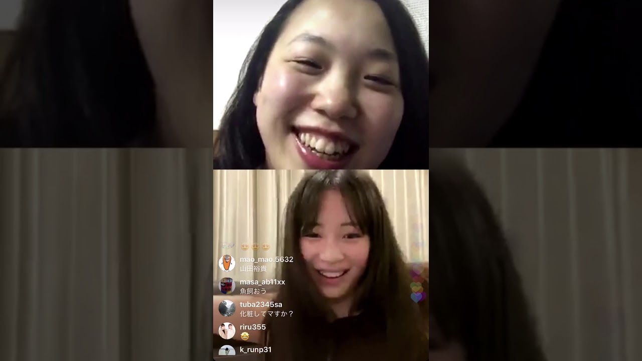 【インスタライブ 】広瀬すず&藤本沙紀　2020年5月1日