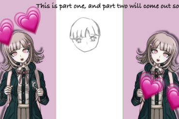 Chiaki Nanami || IbisPaint || part 1