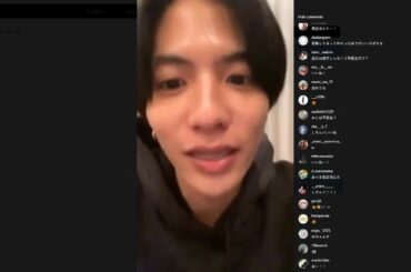 志尊淳 インスタライブ 4月29日 【Jun Shison】