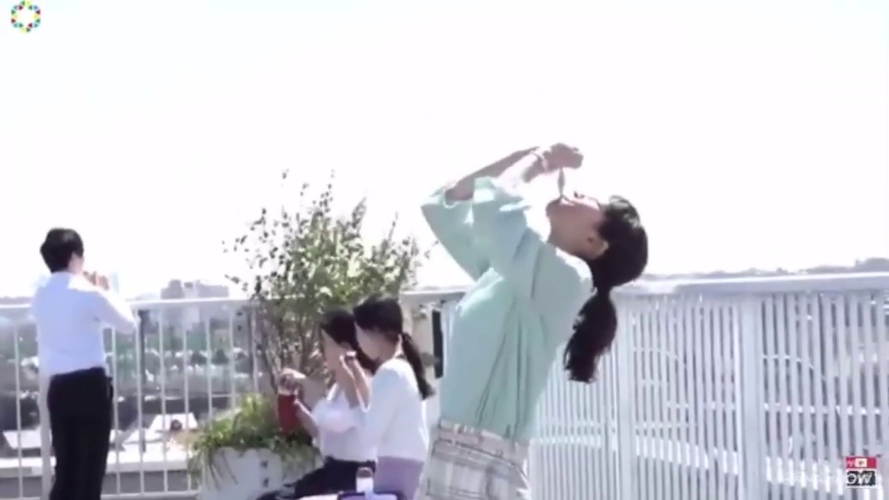 吉岡里帆　パピコのCM オフシーン