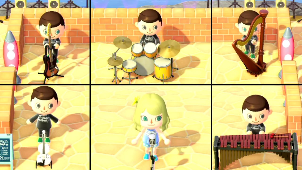 【あつ森】浜崎あゆみがどうぶつの森でライブしてみた【BLUE BIRD】