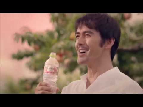 CM  阿部寛  いろはすもも  日本コカコーラ  2016