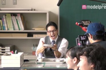 市原隼人のぶっ飛んだ演技 ノリノリ給食シーン解禁「劇場版 おいしい給食 Final Battle」メイキング映像