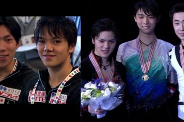 2017 World - draw & Victory Ceremony - Shoma UNO  - Yuzuru HANYU - Boyang JIN - 宇野昌磨 - 田中刑事