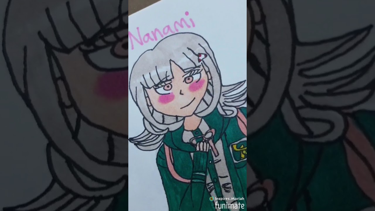 Chiaki Nanami drawing💜