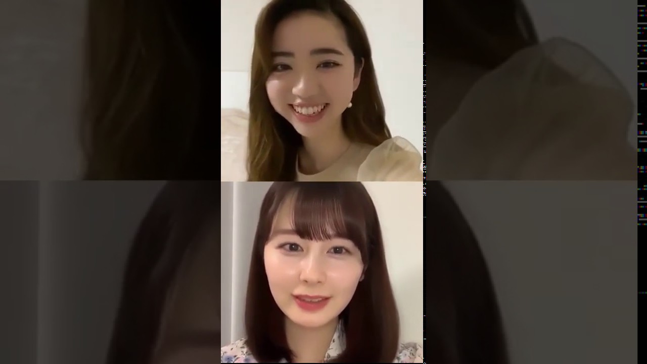 2020年05月29日 Instagram Live 濵松 里緒菜(AKB48 チーム8) 北 玲名 2020年05月29日 Instagram Live 濵松 里緒菜(AKB48 チーム8) 北 玲名