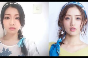 校阅女孩 石原里美仿妆 平凡不简单啊