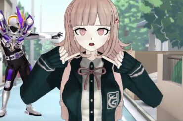 (MMD))♡Nanami Chiaki♡You're So Creepy!!(feat Gun from)