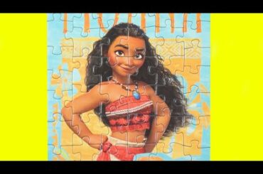 Disney Pixar Moana Jigsaw Puzzles For Kids ディズニー ピクサー モアナと伝説の海 パズル 子供向け 知育