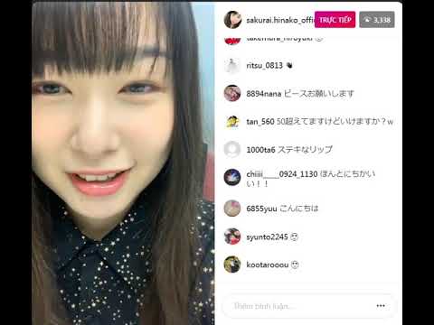 桜井日奈子  インスタライブ 2020-06-05