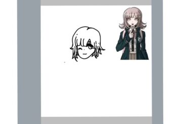 [💽SPEEDPAINT💽, 🥡Chiaki Nanami🥡,Dangaronpa 2 Goodbye Despair |