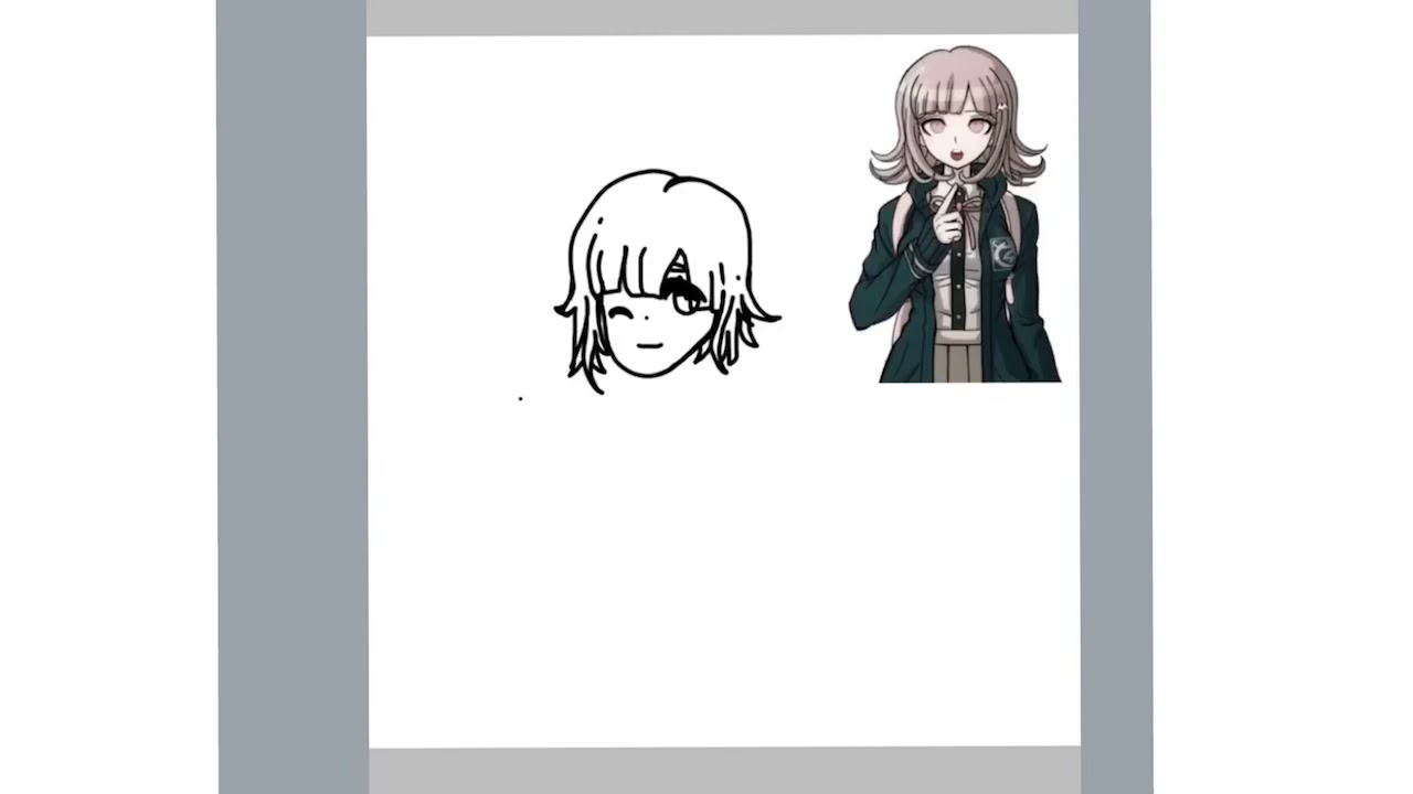 [💽SPEEDPAINT💽, 🥡Chiaki Nanami🥡,Dangaronpa 2 Goodbye Despair |