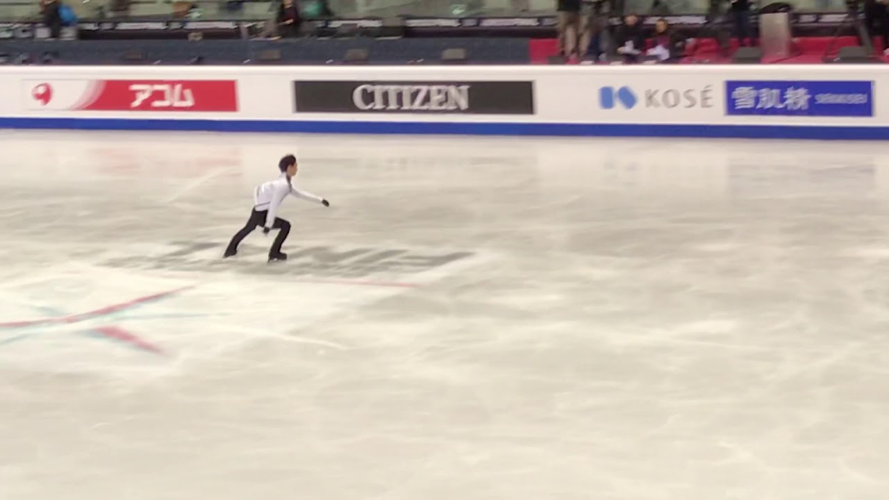 04.12.2019 トリノGPF 公式練習 クールダウン 羽生結弦　Yuzuru Hanyu Practice Cooldown(2)