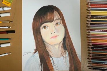 Drawing Kanna Hashimoto : 橋本環奈