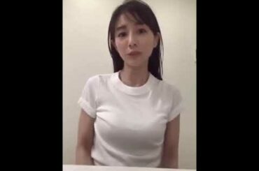 田中みな実 ブラ○ャーが透けちゃう 白Tシャツ