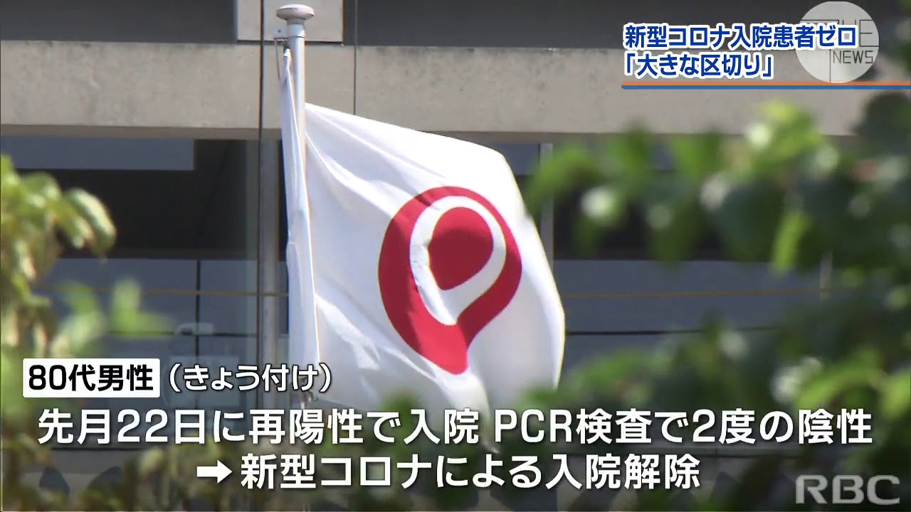 RBC NEWS「新型コロナウイルス患者 すべて退院」2020/06/08 RBC NEWS「新型コロナウイルス患者 すべて退院」2020/06/08