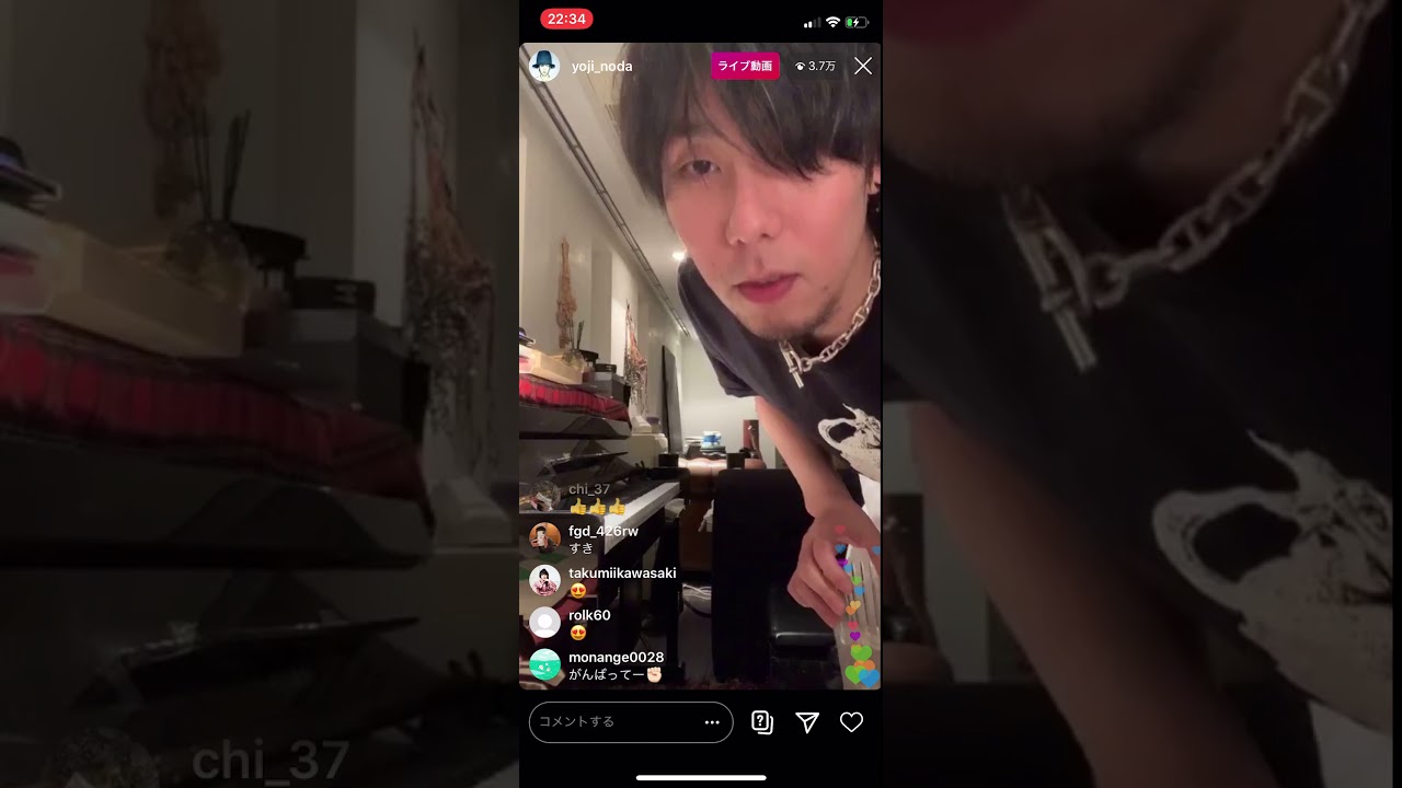 RADWIMPS 野田洋次郎　インスタライブ　「告白」　ピアノ弾き語り　2020 6/7