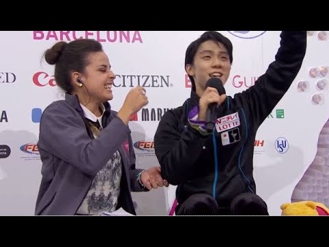 Yuzuru HANYU ,羽生結弦 Interview GPファイナル2015